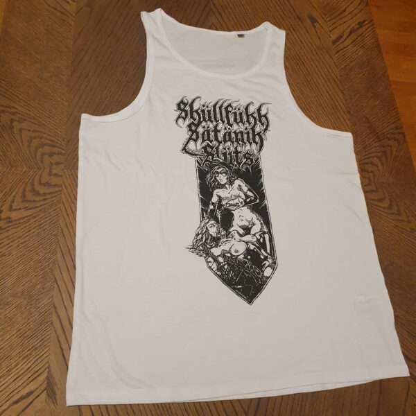 Sküllfükk SS "Gonzo Metal" White Tanktop