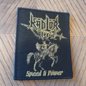 Käptör - "Speed & Pöwer" woven patch