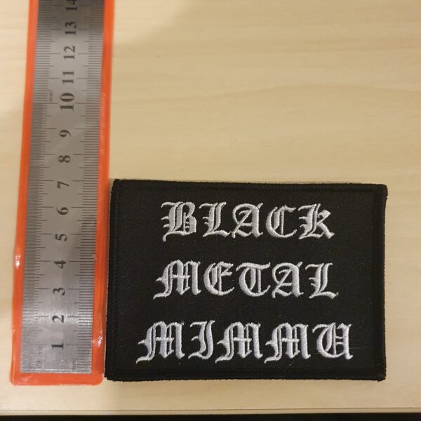 "Black Metal Mimmu" patch