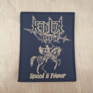 Käptör - "Speed & Pöwer" woven patch